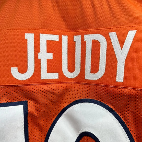 Jerry Jeudy #10 Denver Broncos Signed Certified JSA Jersey XL - Picture 12 of 12